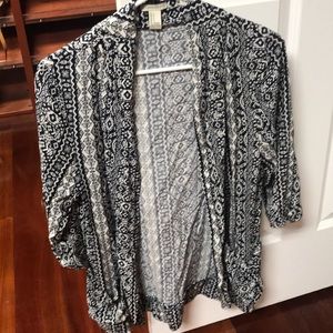 Forever 21 pocket cover up cardigan